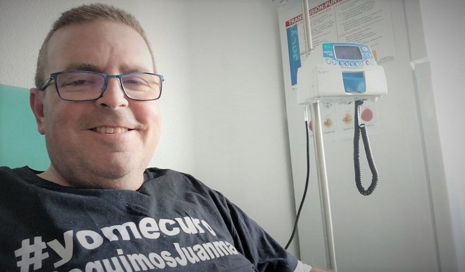 VÍDEO | Juanma Díaz y el #YoMeCuro: El día a día de un paciente de mieloma múltiple a caballo entre Sevilla y el Hospital de Salamanca VÍDEO | Juanma Díaz y el #YoMeCuro: El día a día de un paciente de mieloma múltiple a caballo entre Sevilla y el Hospital de Salamanca