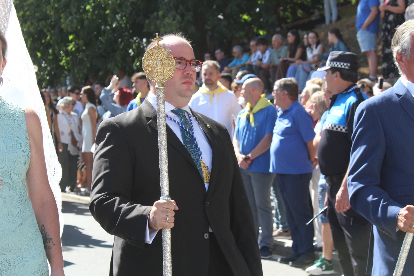 Béjar, misa y procesión en el santuario de Nuestra Señora del Castañar