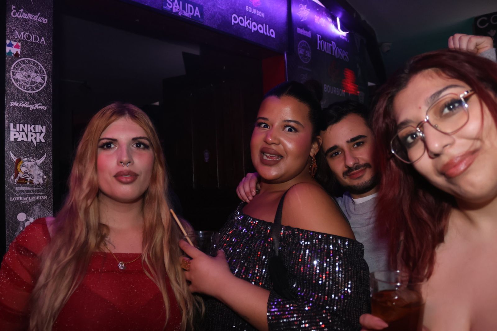 Salamanca de noche, sábado 17 de enero