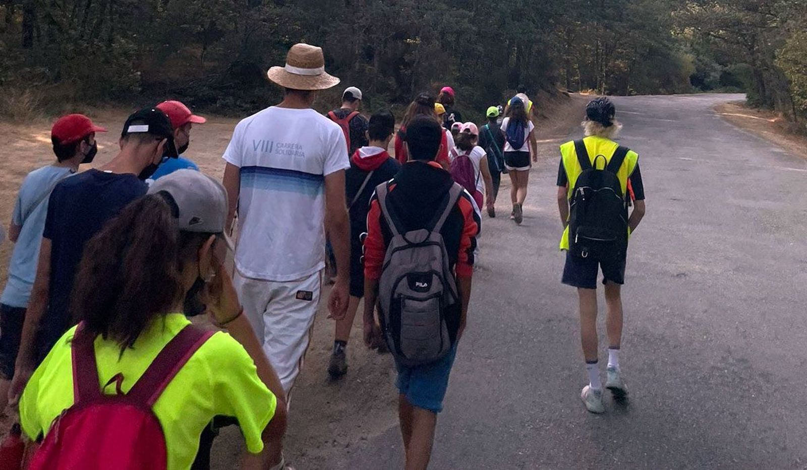 Una de las marchas realizadas por la zona