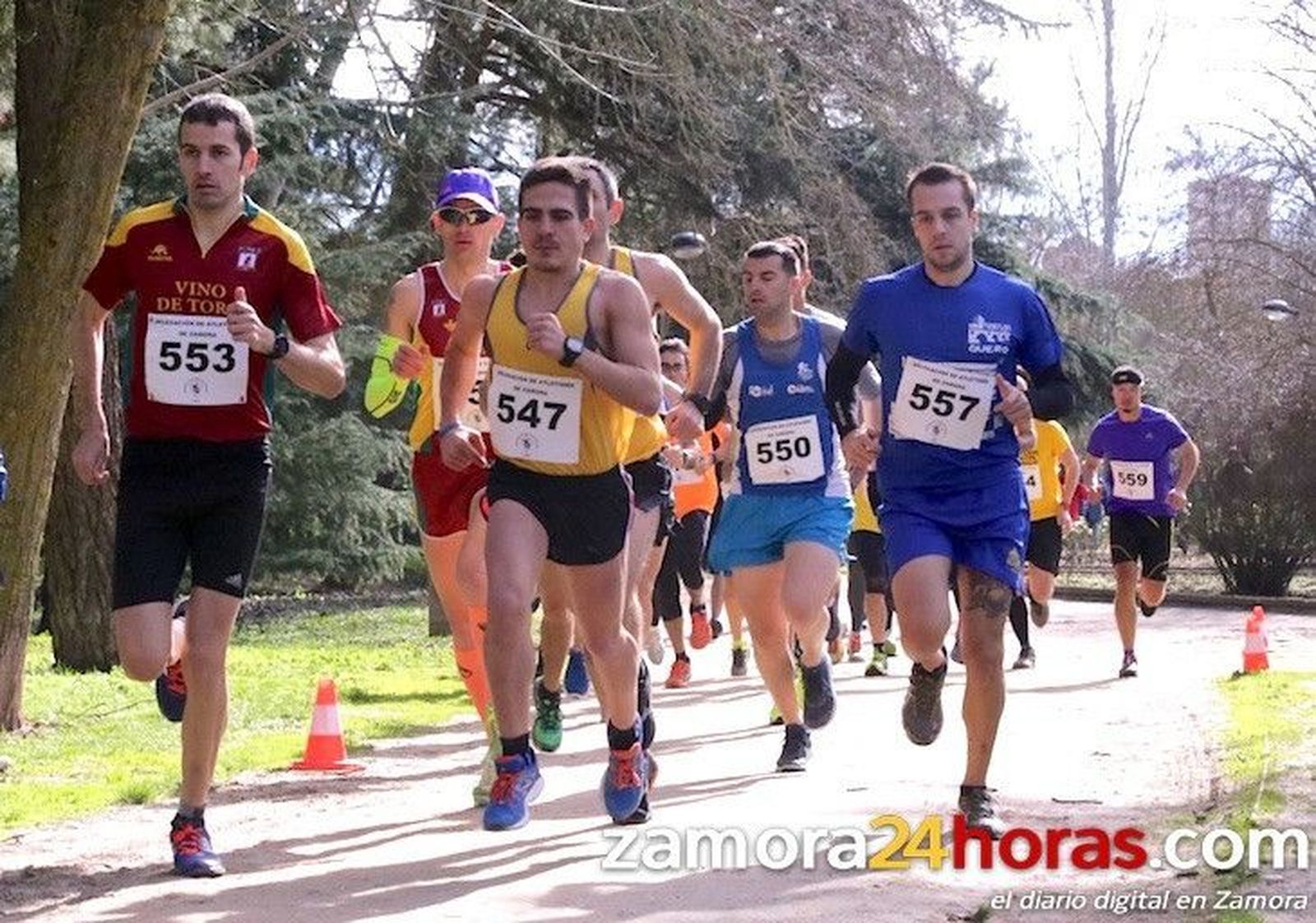González Zarza se impone en el I Cross de Invierno de Valorio