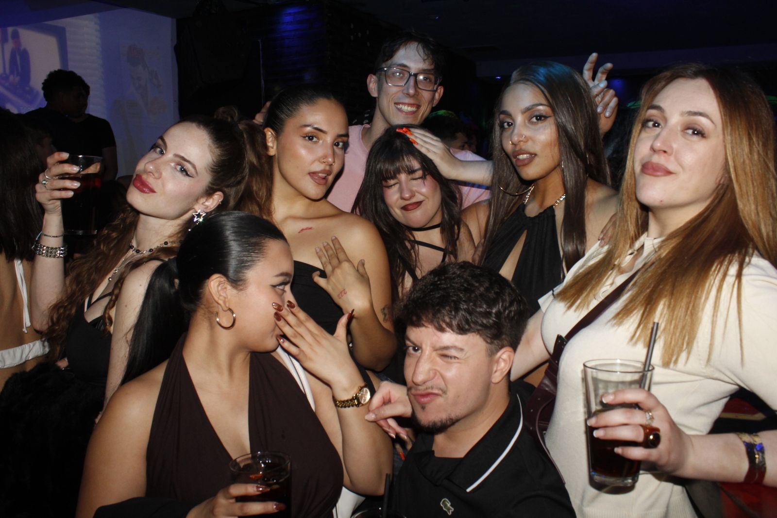 Salamanca de noche, sabado 25 de abril