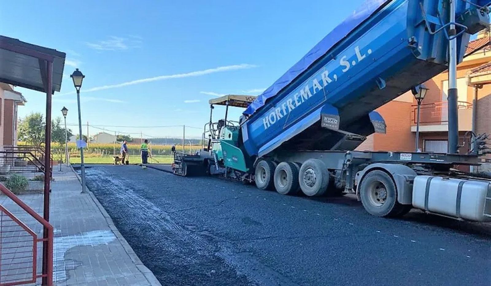 Obras en Santa Cristina BENAVENTE DIGITAL