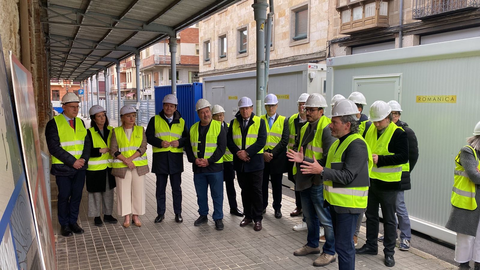 Mañueco anuncia más de un millón y medio de euros para las obras del Mercado de Abastos de Zamora. FOTO: María Lorenzo