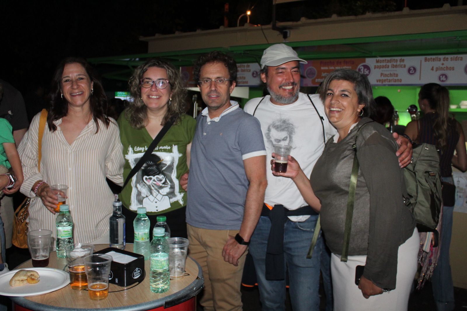 Ambiente en la Feria de Día en la tarde de este viernes