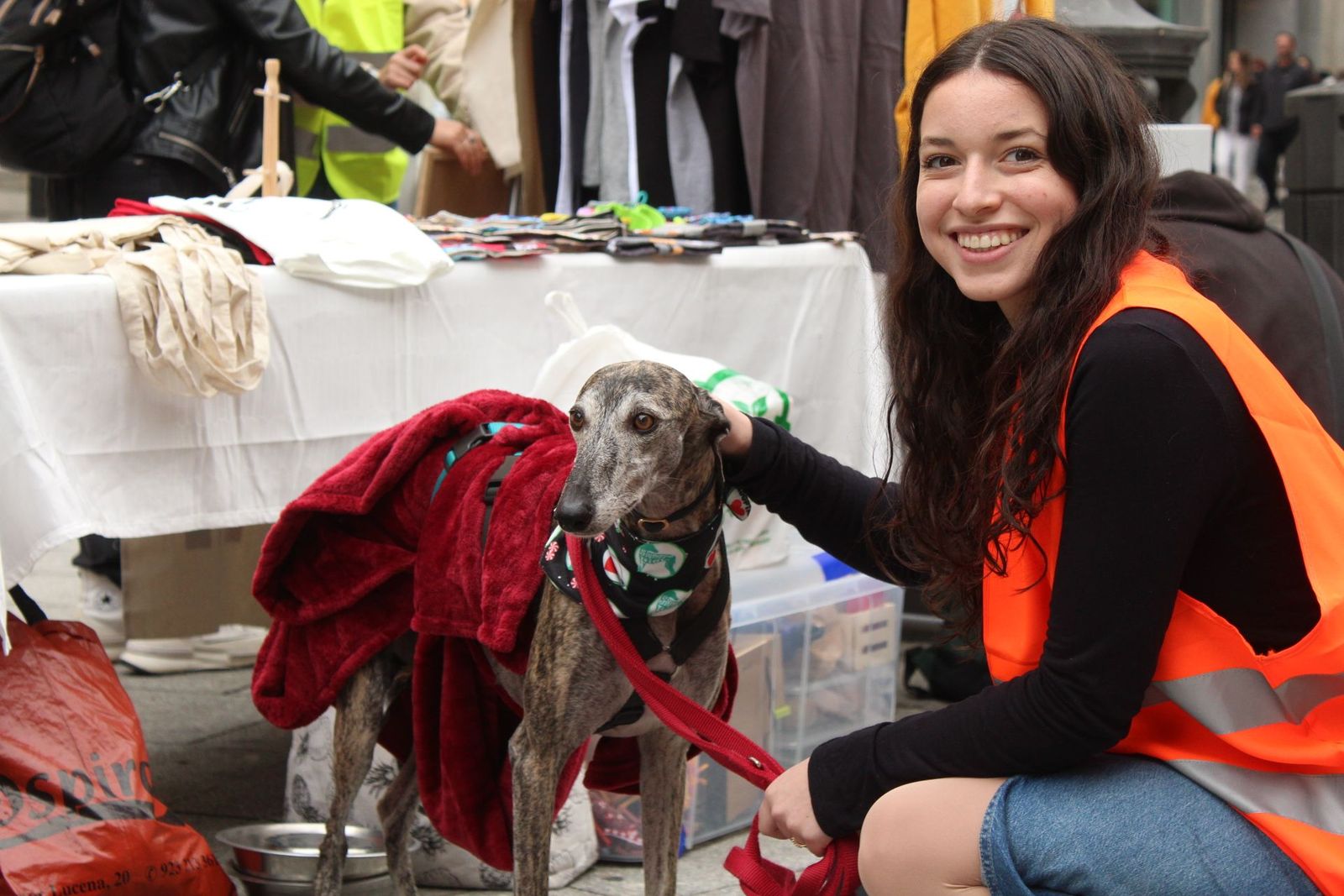 Mercadillo solidario y jornada de adopción