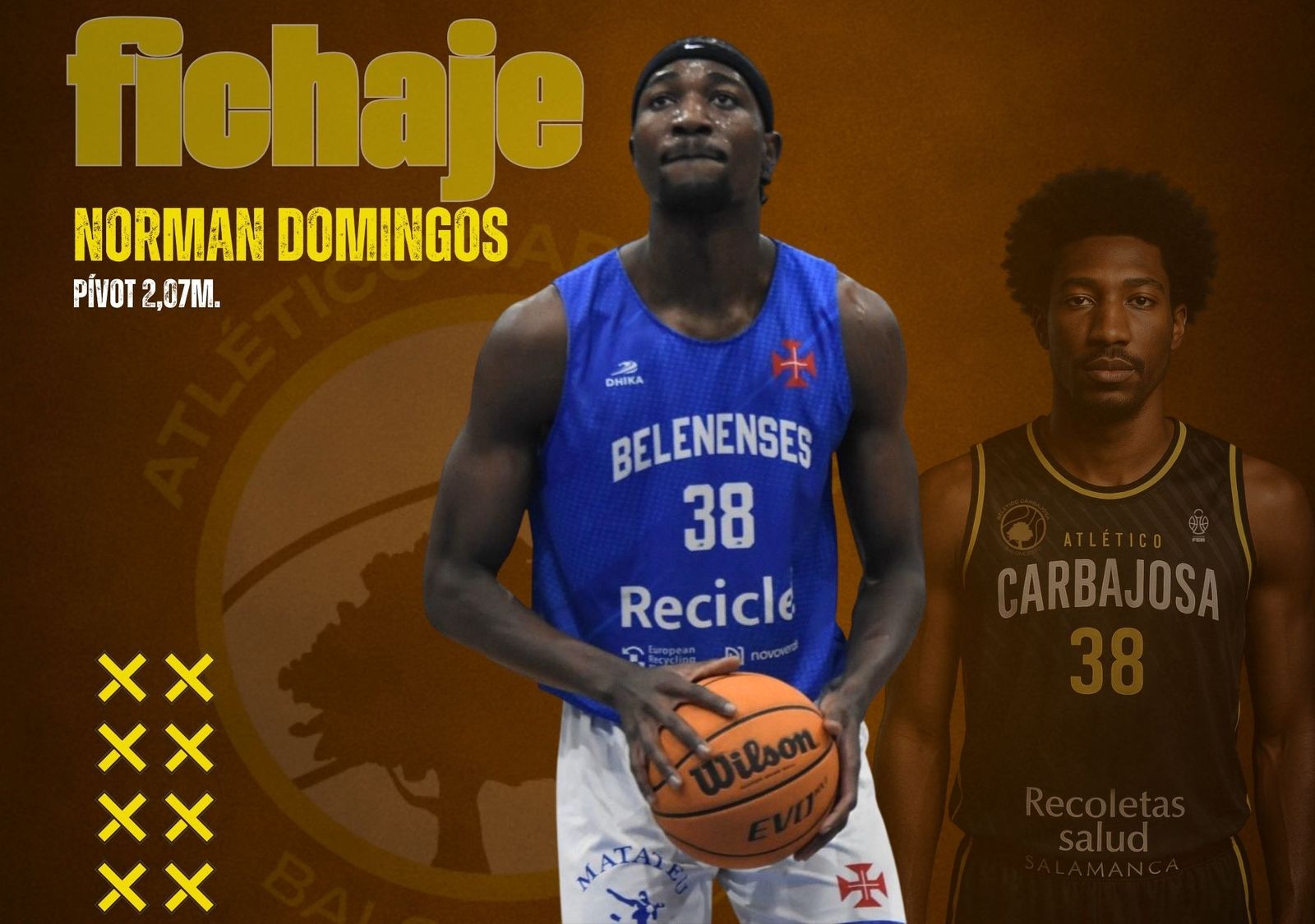 Norman Domingos, nuevo fichaje del Atlético Carbajosa