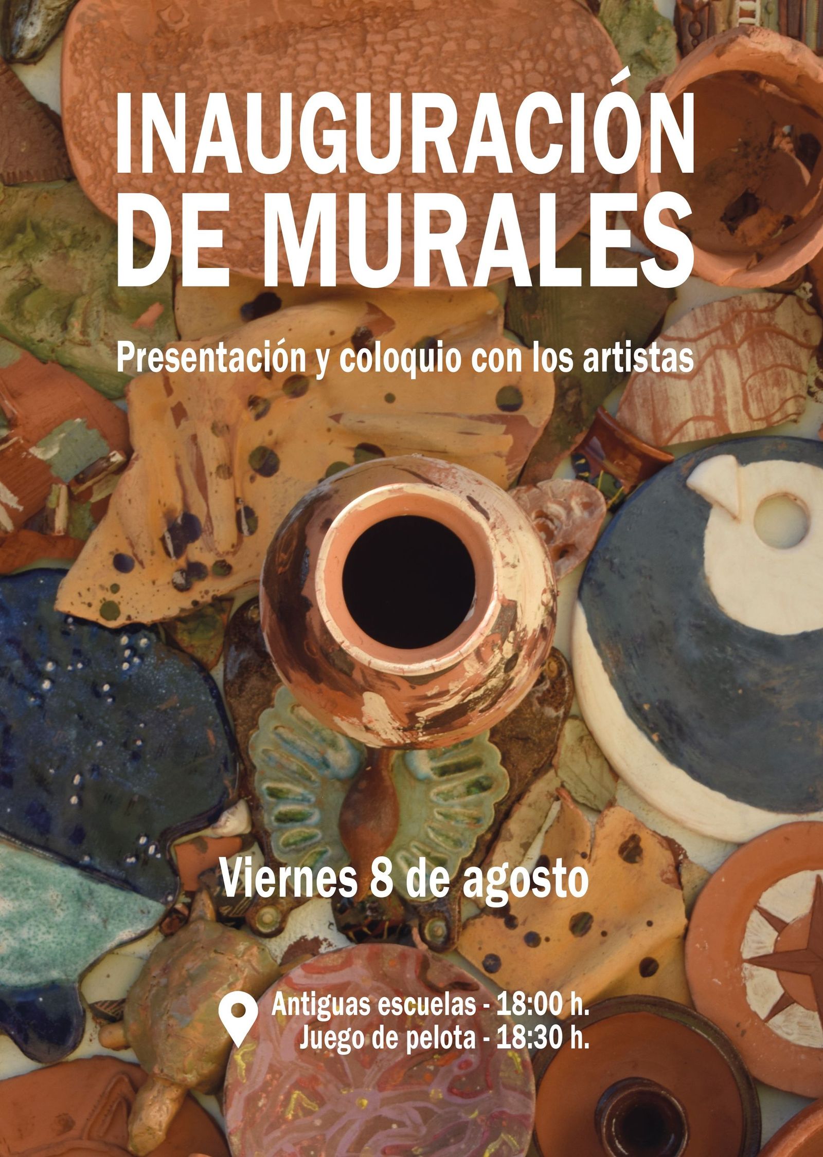 Inauguración de la instalación mural “El éxtasis de la golondrina” en Las Casas del Conde