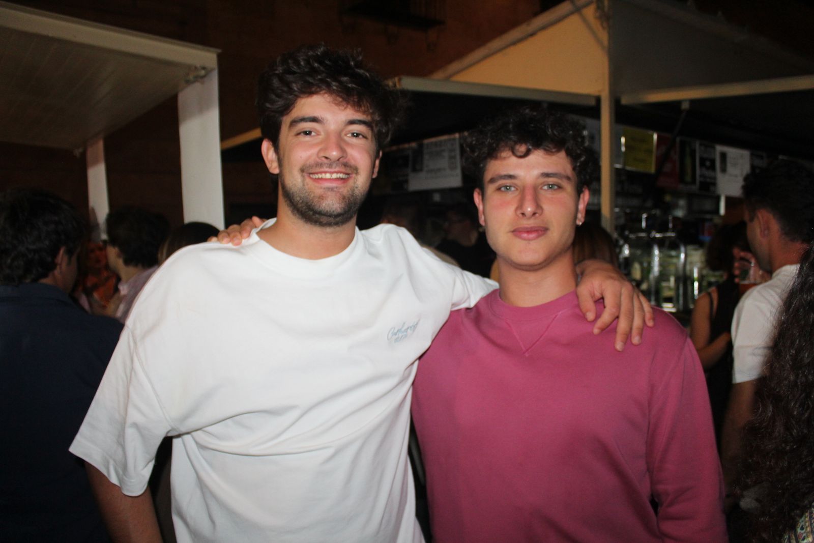 Ambiente en la Feria de Día en la tarde de este sábado