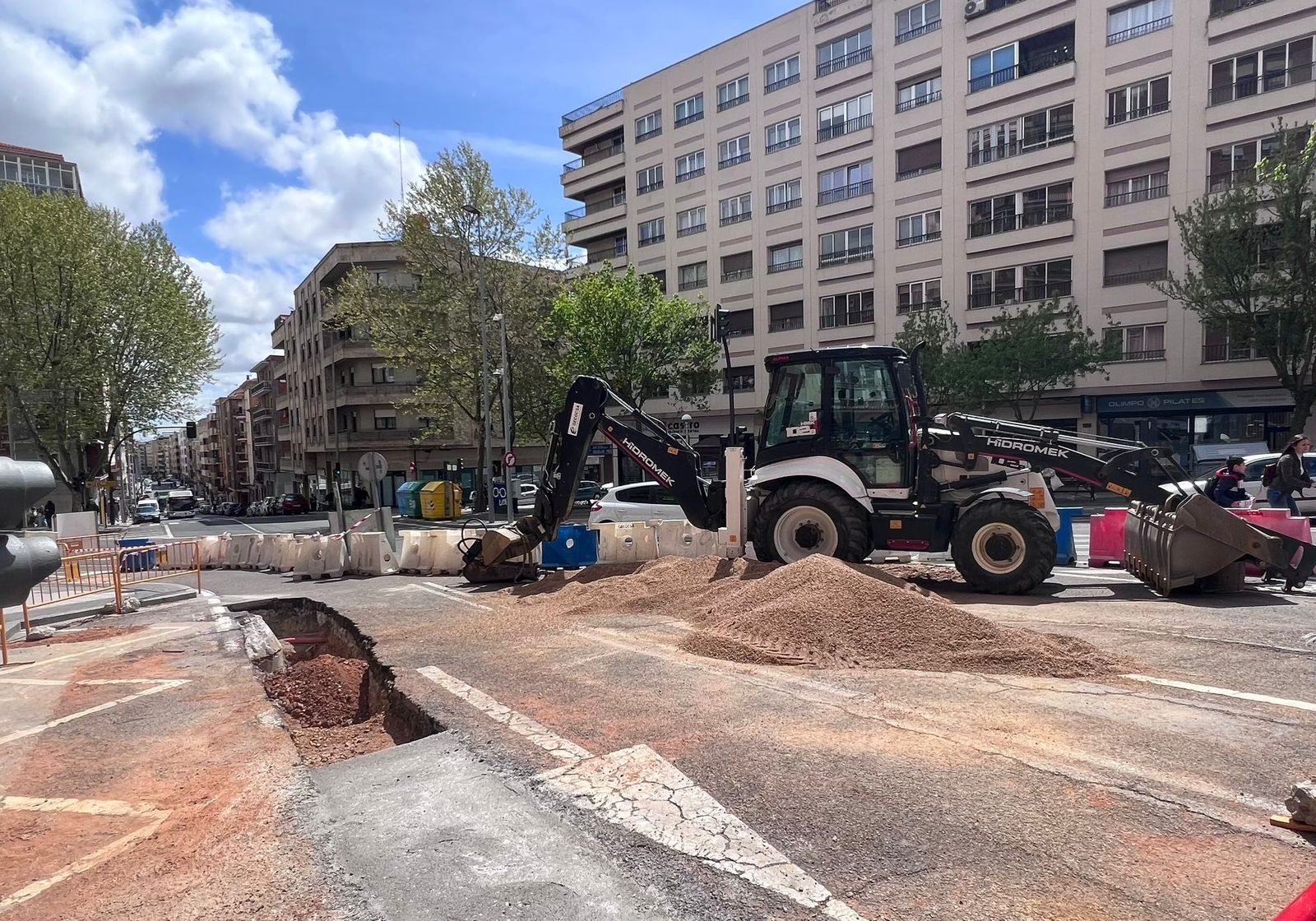 Cortes de tráfico carretera de Ledesma