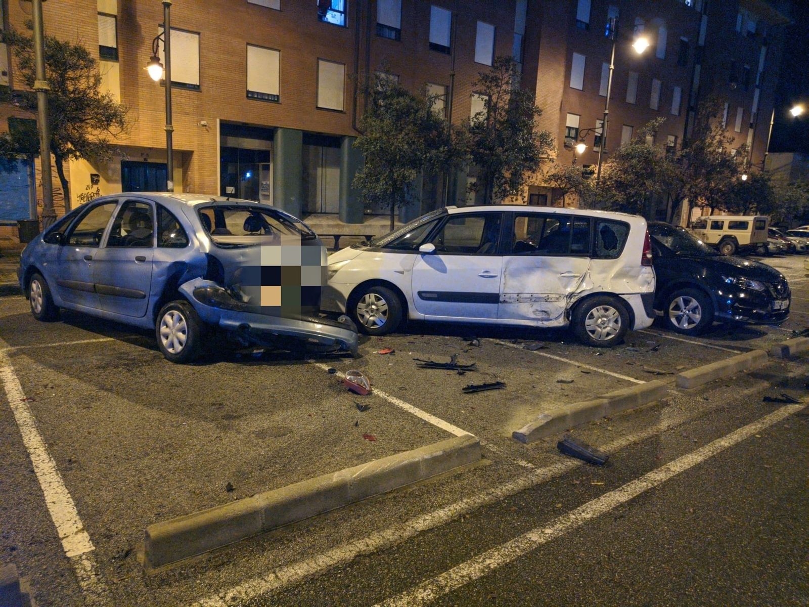 Accidente Ponferrada. Foto ICAL.