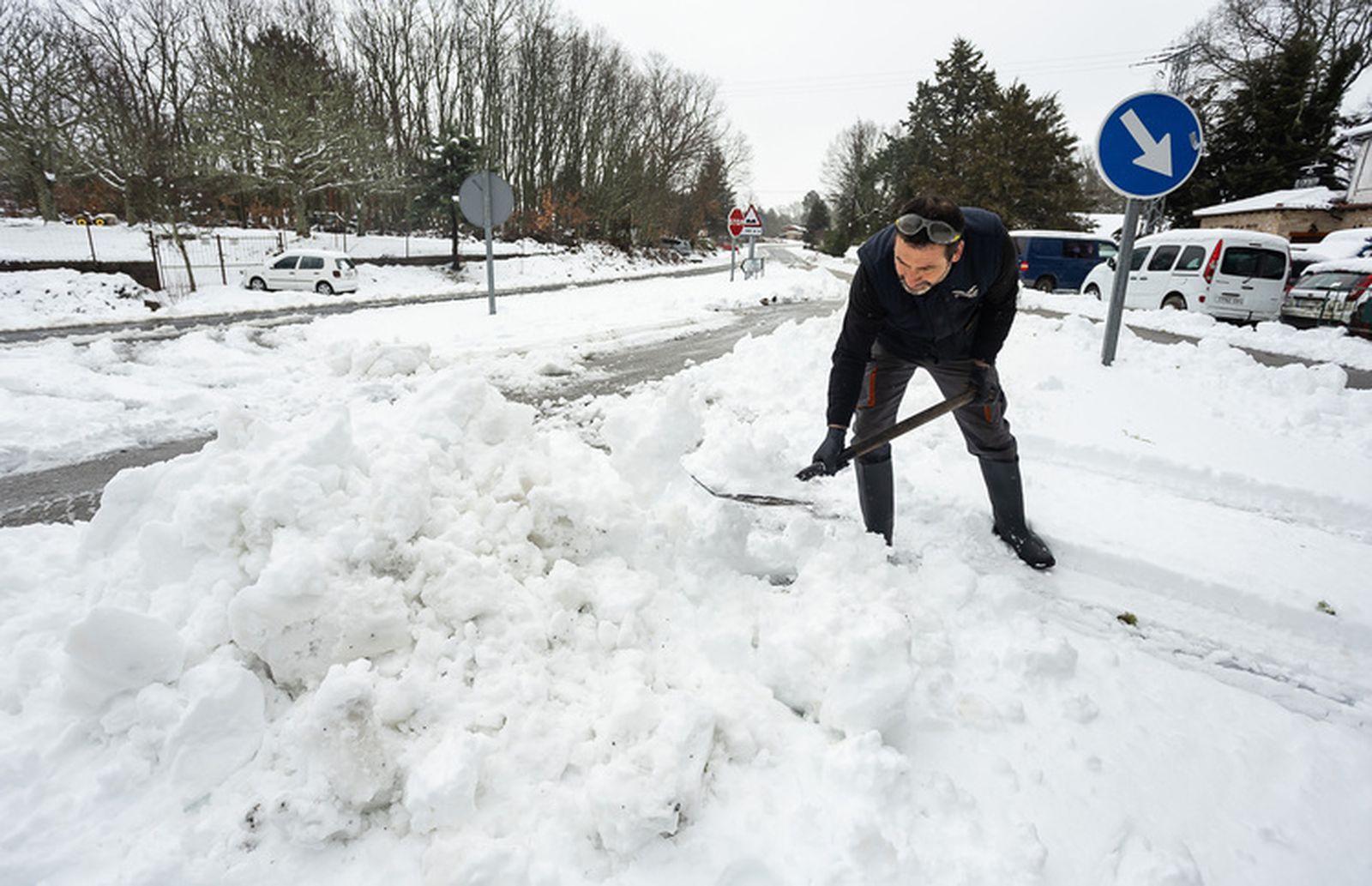 Temporal de nieve en la provincia de Salamanca, nevada 28 de enero de 2026