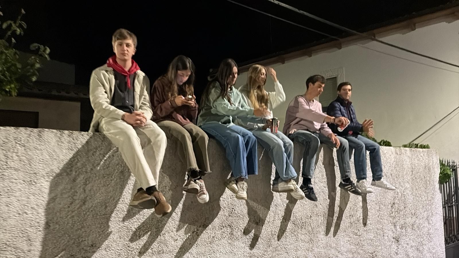 Desfile de carrozas en Pereña