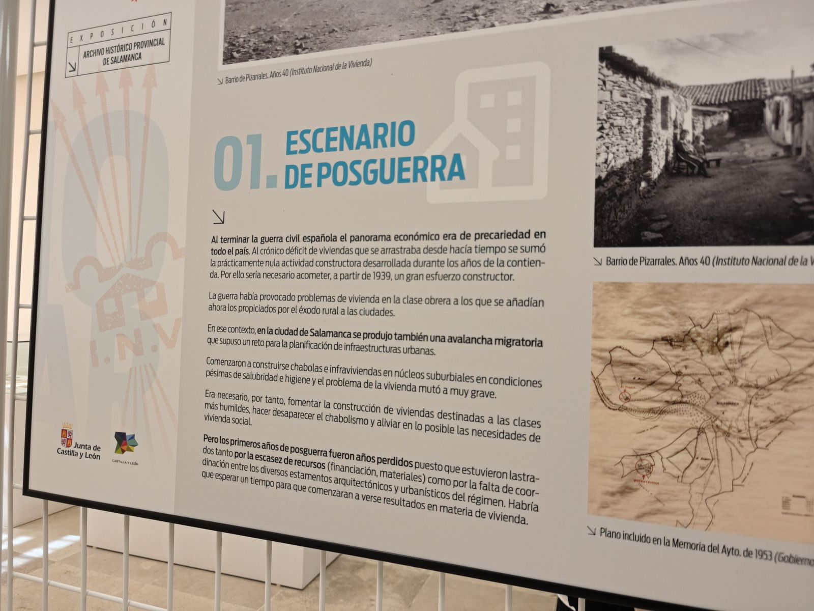 Exposición sobre la vivienda social en Salamanca en el Archivo Histórico