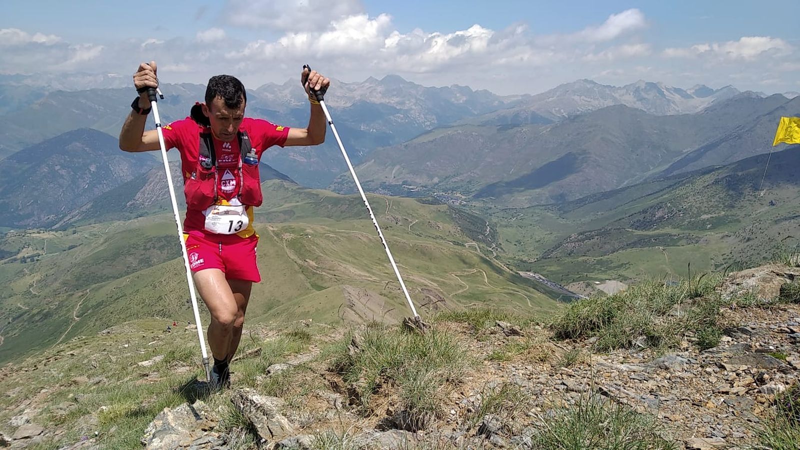Miguel Heras, durante una prueba / FOTO FEDME