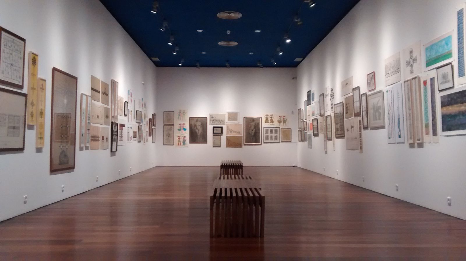 Imagen de la sala de exposiciónes del Museo de Zamora