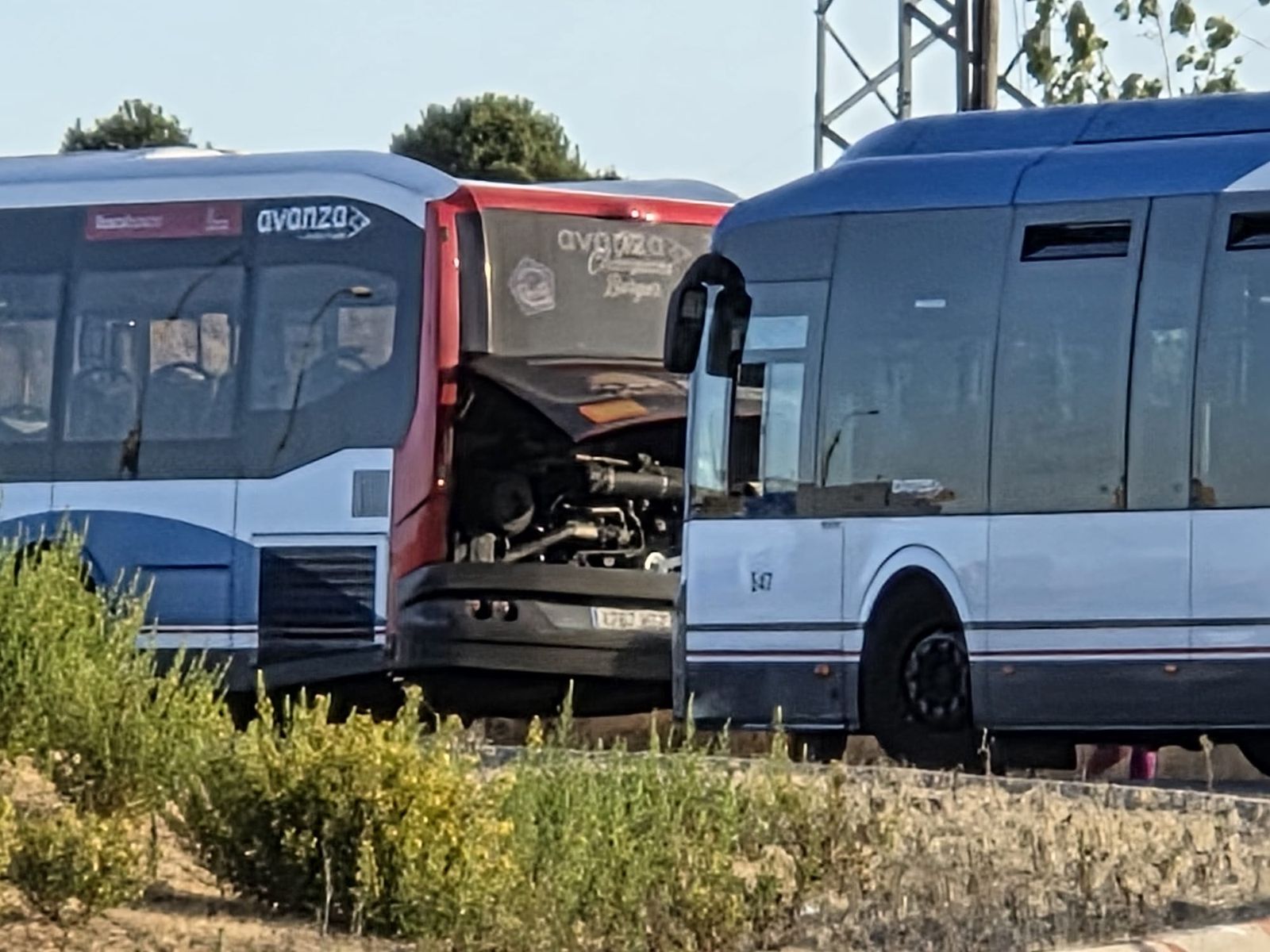 Avería bus de Avanza