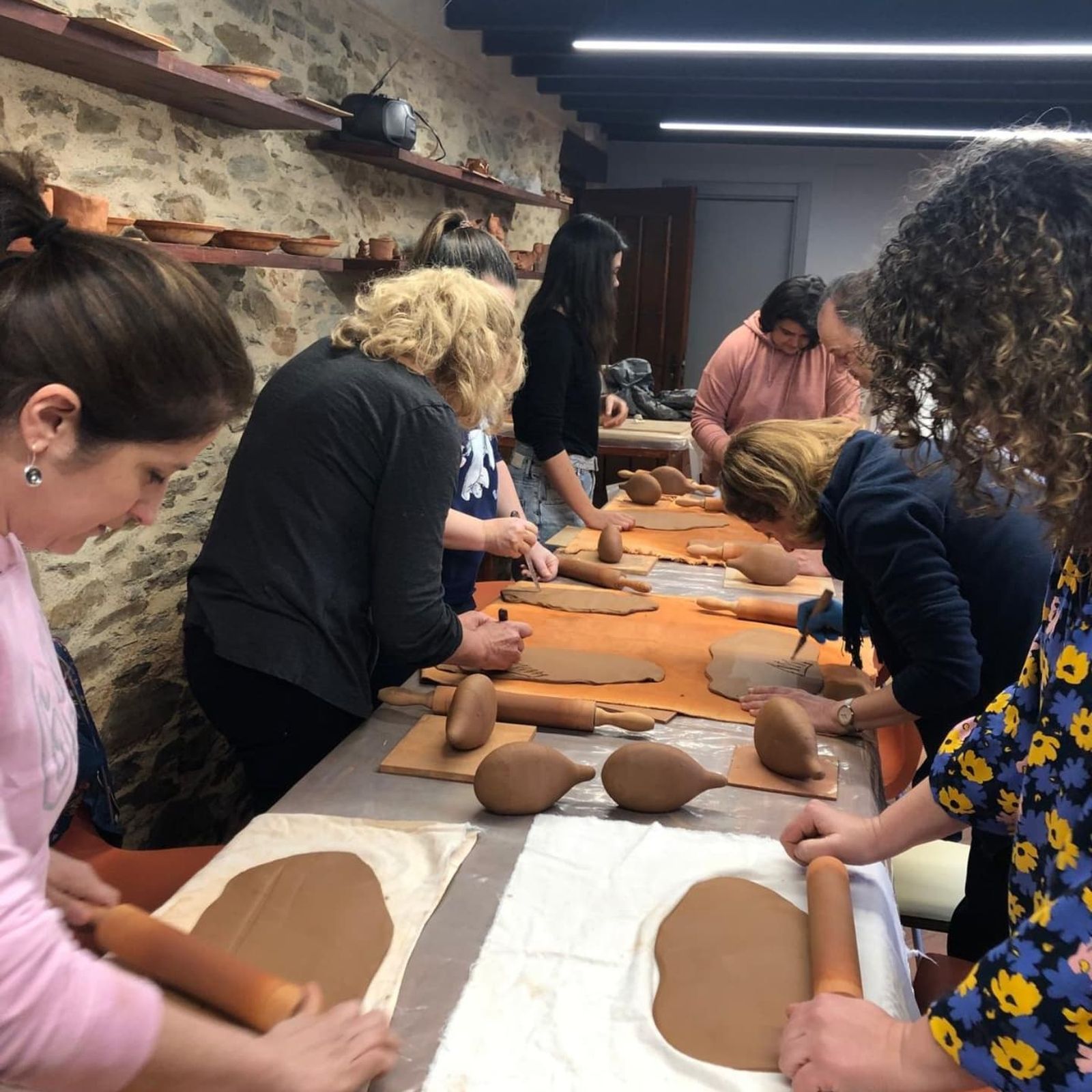 El taller situado en el museo de alfarería acogera el curso de septiembre