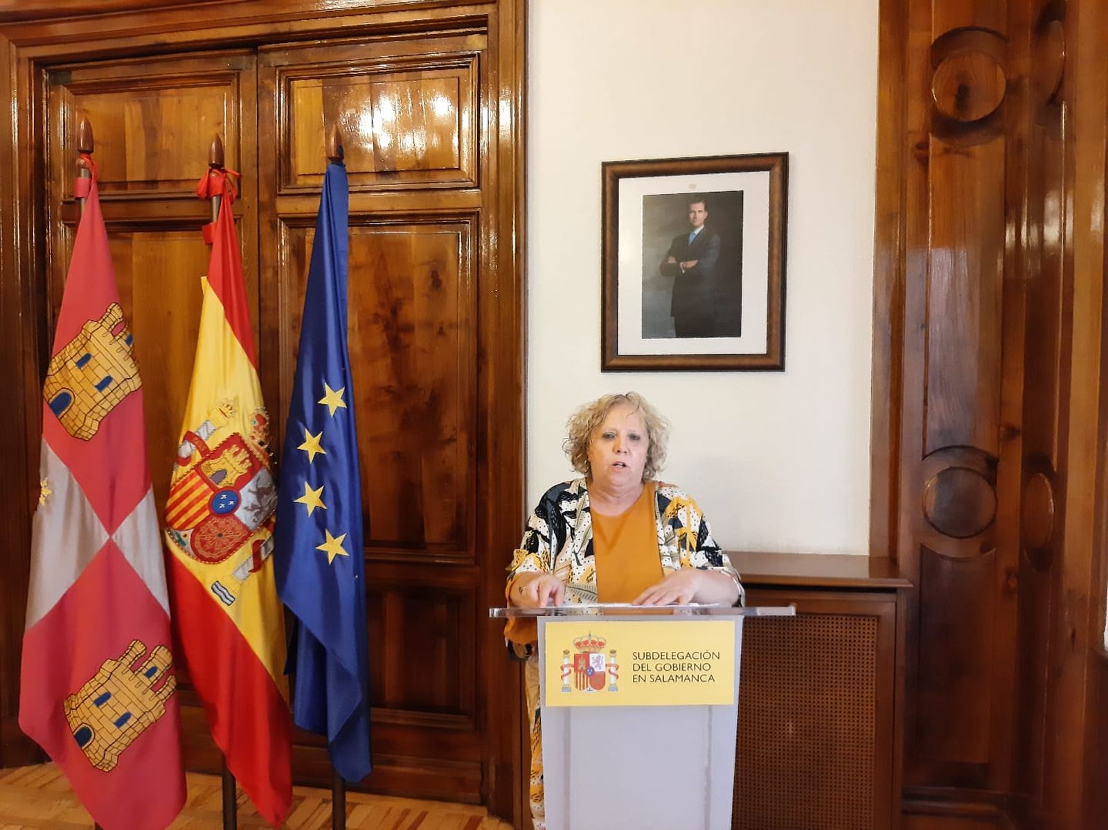 Subdelegada del Gobierno en Salamanca, Encarnación Pérez