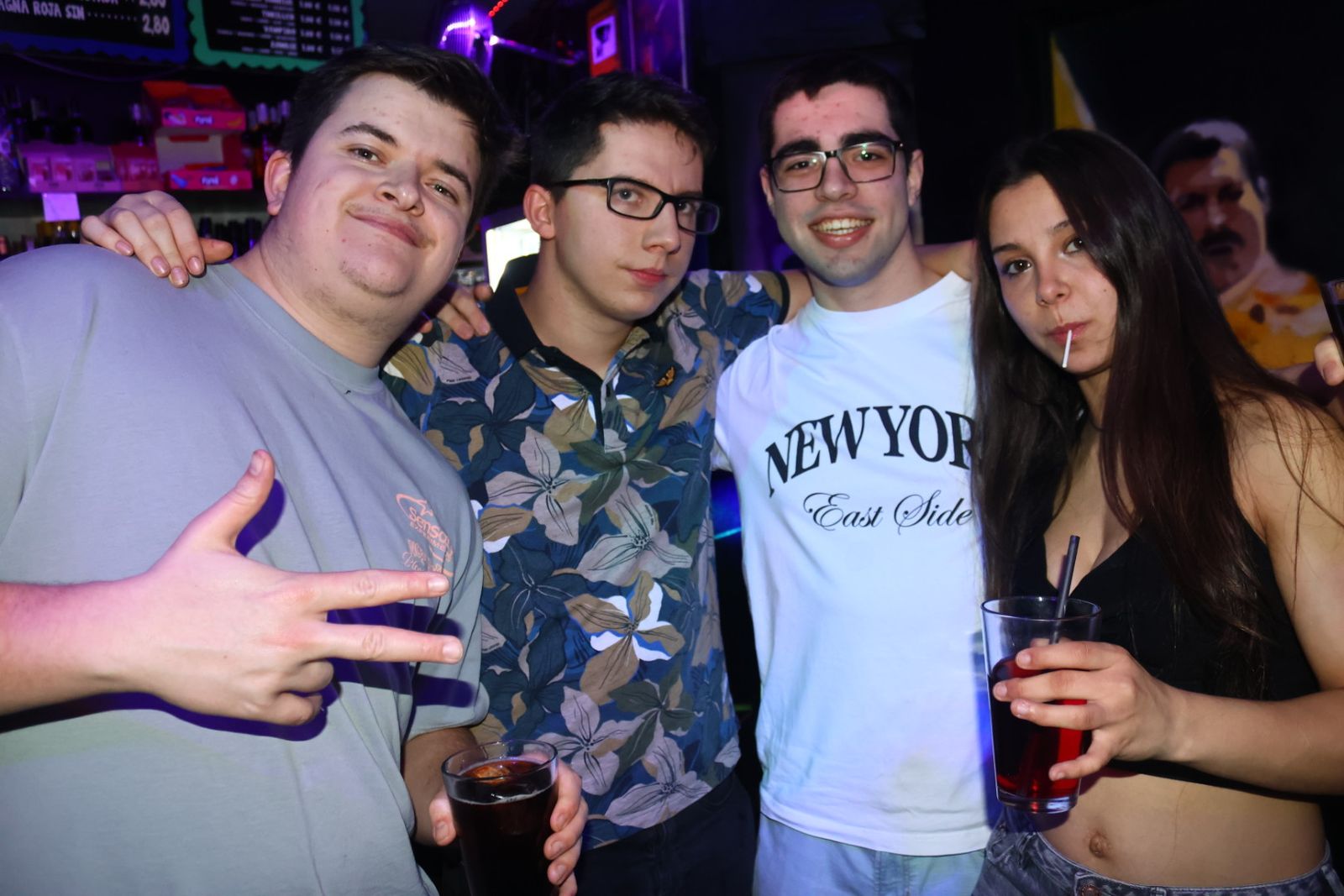 Salamanca de noche, jueves 19 de febrero