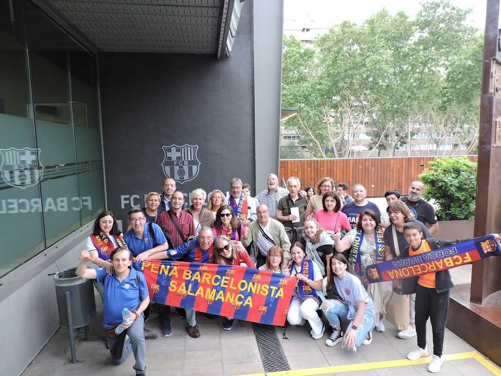 peña barcelonistas de Salamanca