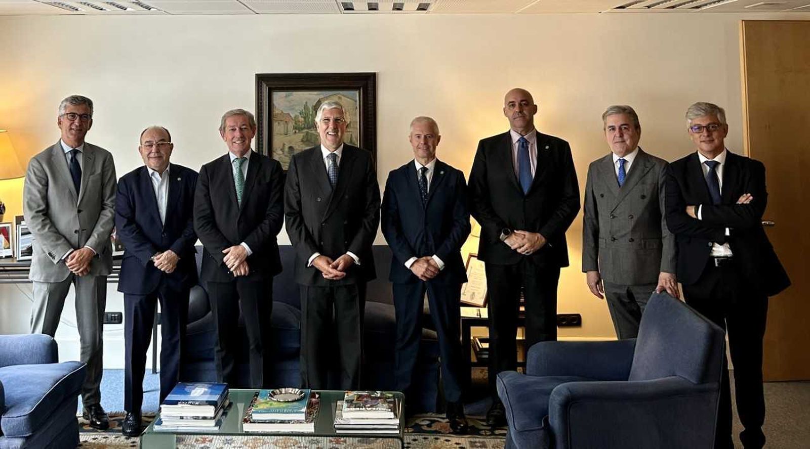 Representantes de la Cámara de Comercio de Zamora se reúnen con el embajador de Portugal en España