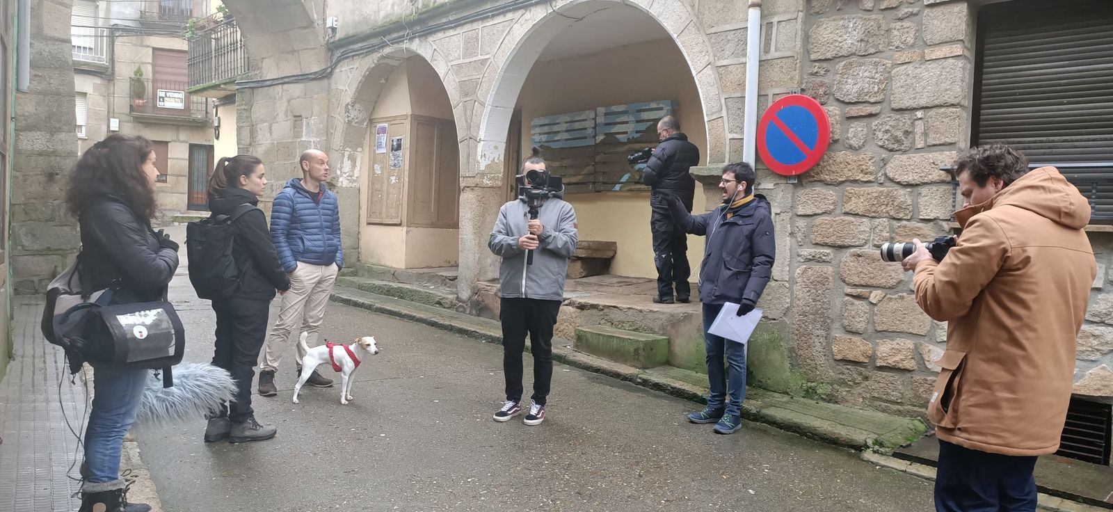 Pipper grabando en Fermoselle