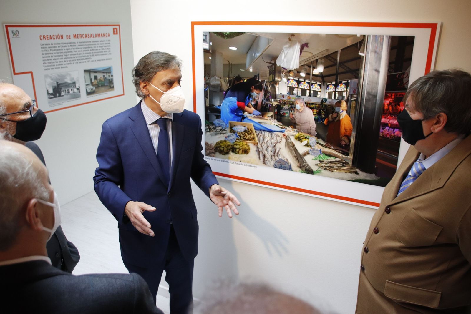 Carlos García Carbayo, inaugura la exposición ‘50 años de Mercasalamanca’ Carlos García Carbayo, inaugura la exposición ‘50 años de Mercasalamanca’