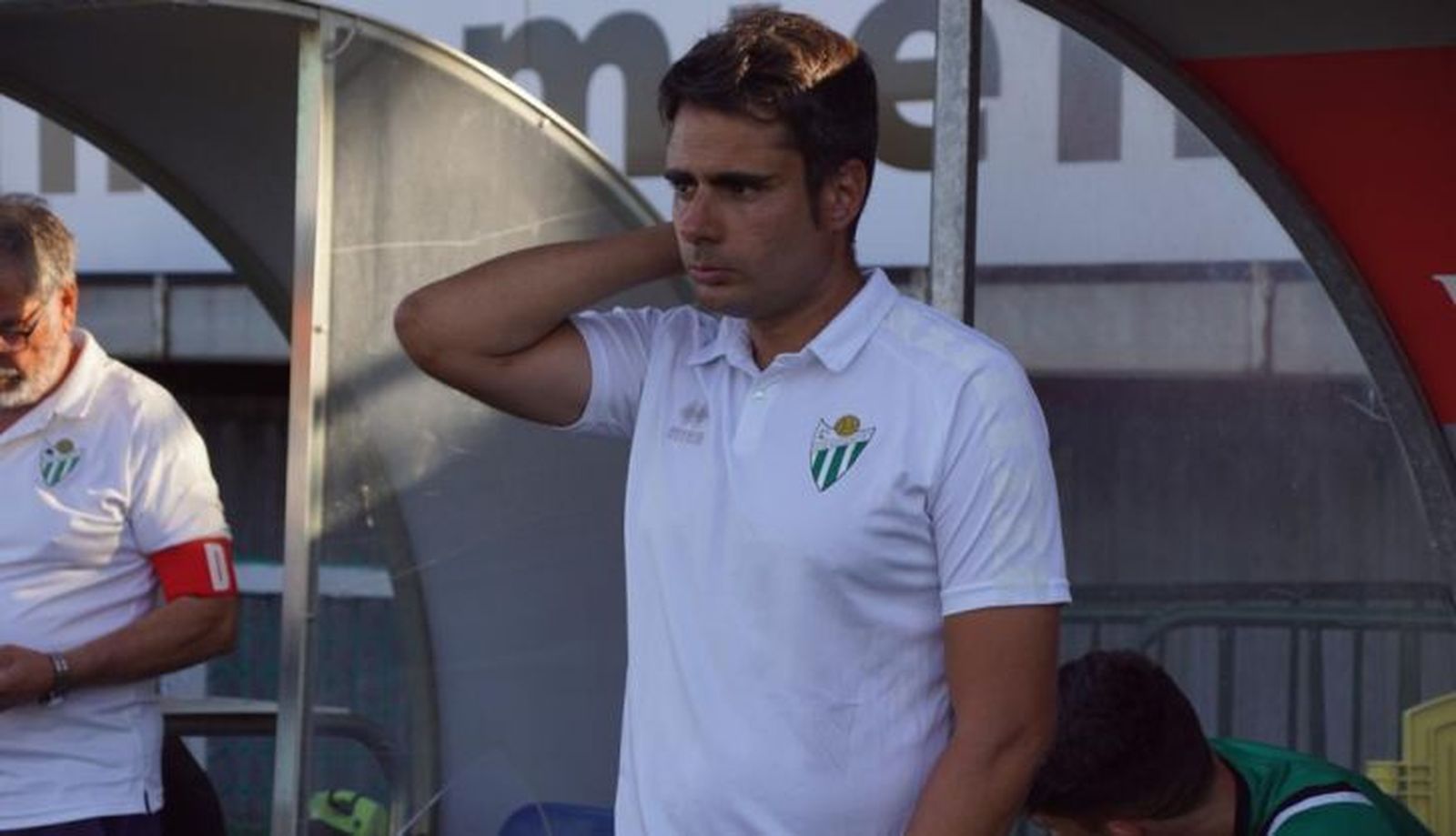 Mario Sánchez, entrenador del Guijuelo | FOTO SALAMANCA24HORAS.COM