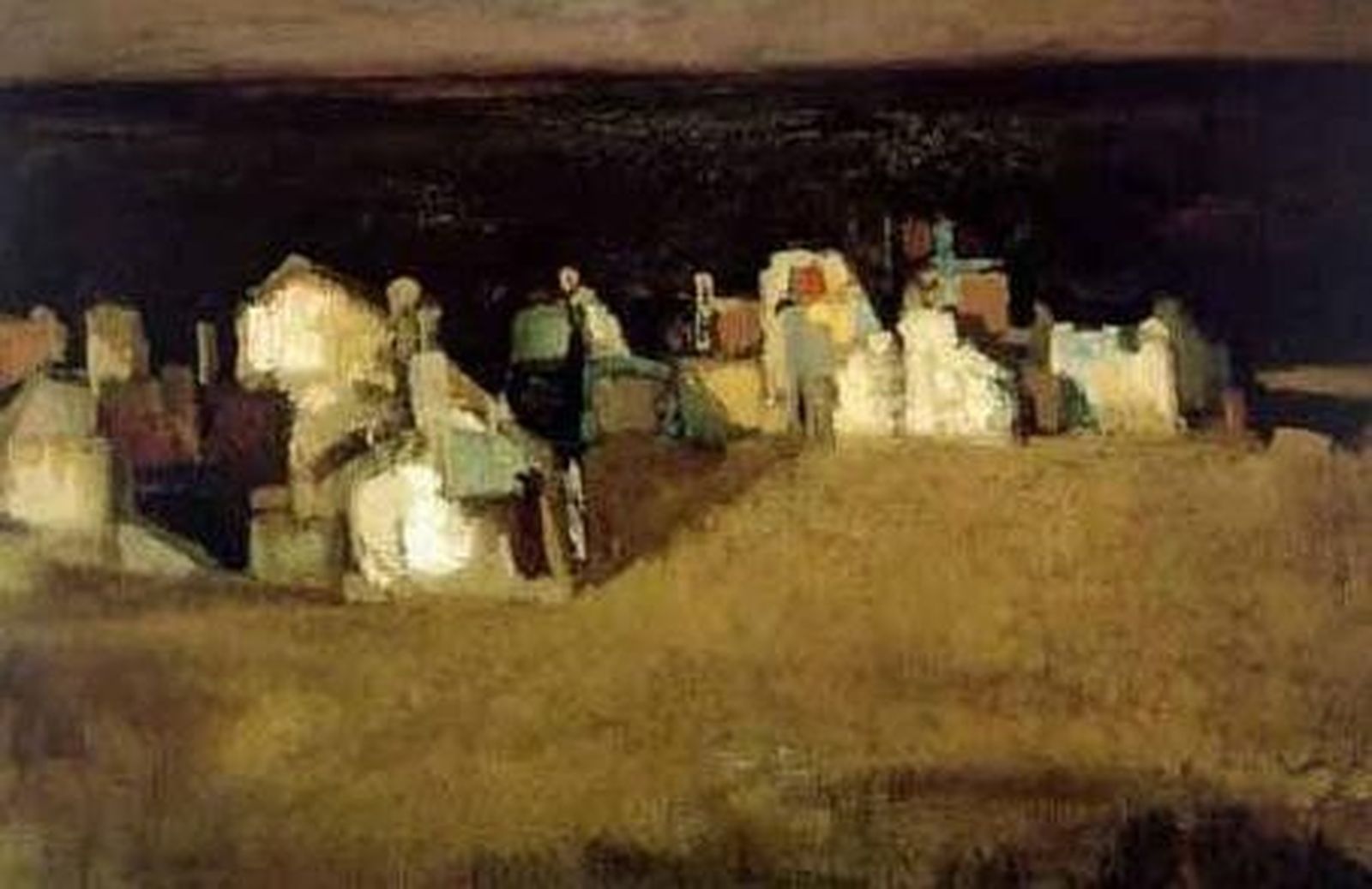 'Casas de Alba', de Martínez Novillo, pieza del mes del Museo de Salamanca