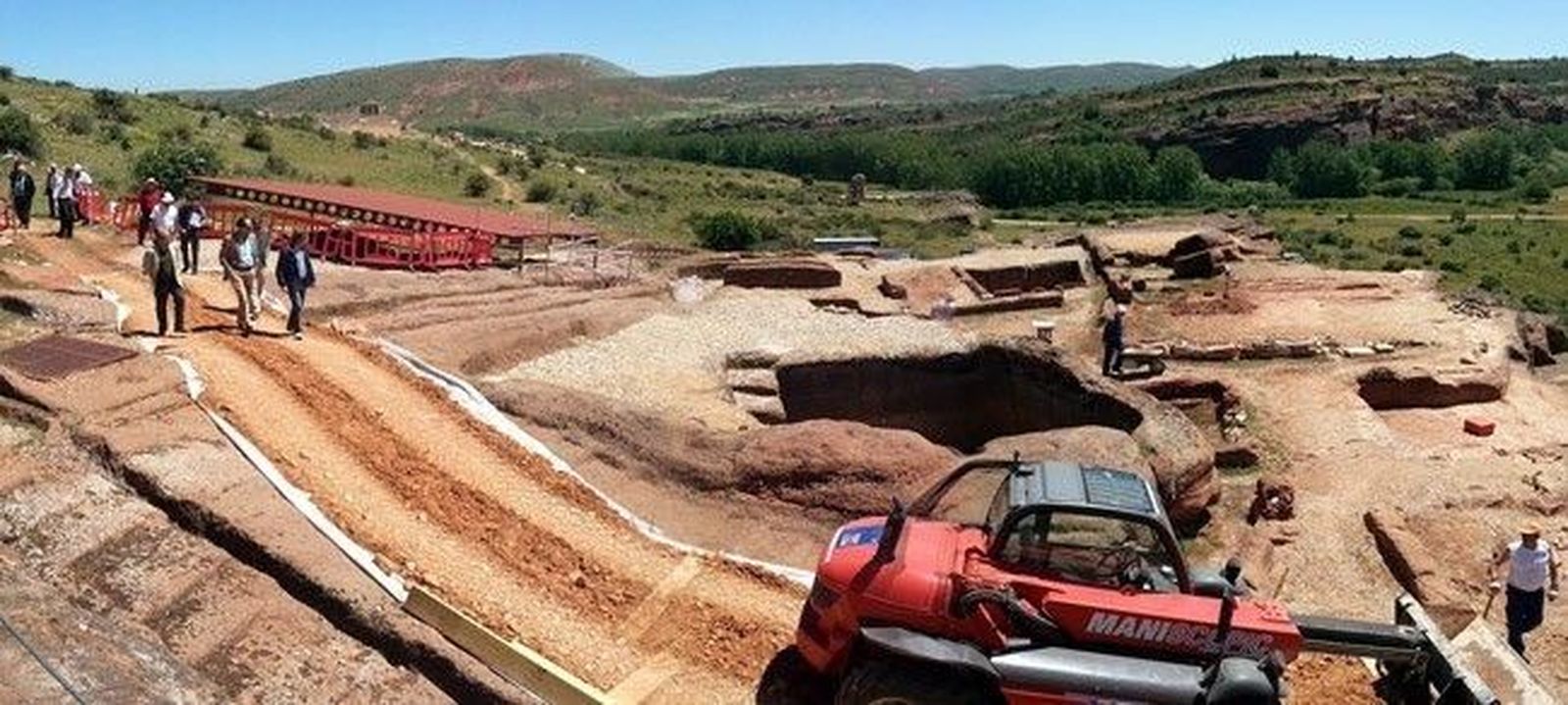 Iniciadas las obras de consolidación del yacimiento arqueológico de Tiermes
