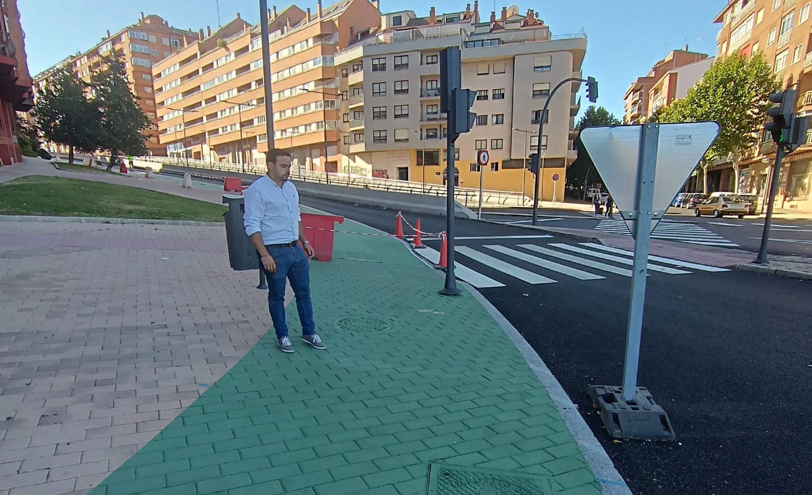 Eloy Tomé, de Zamora Sí, en Cardenal Cisneros