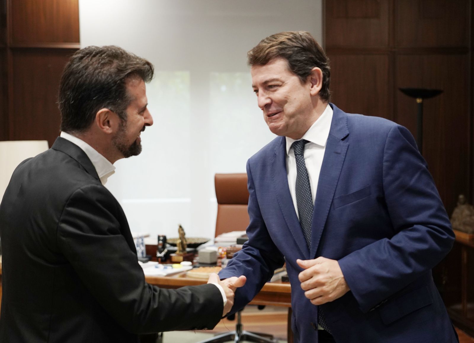 Tudanca y Mañueco - Rubén Cacho (ICAL)