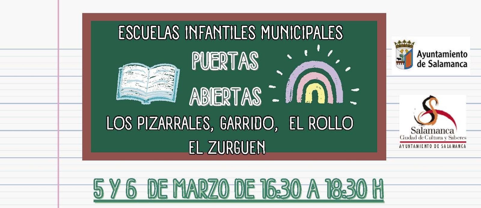 Puertas abiertas escuelas infantiles