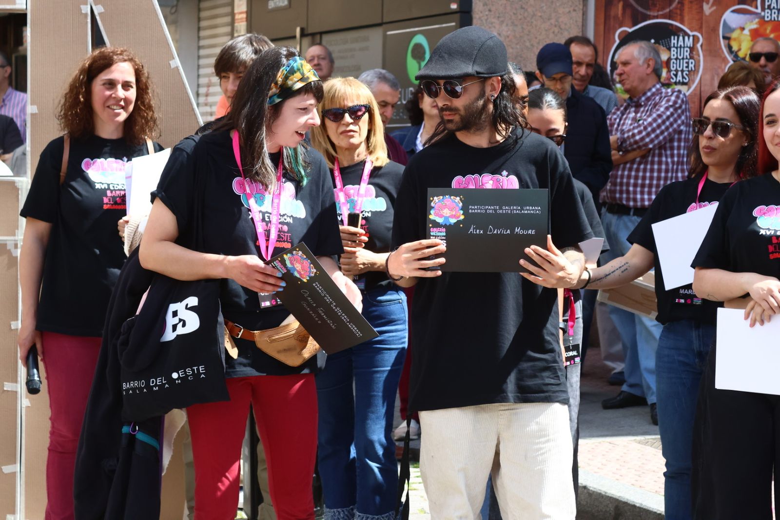 Entrega de premios de la XVI Galería Urbana del Barrio del Oeste