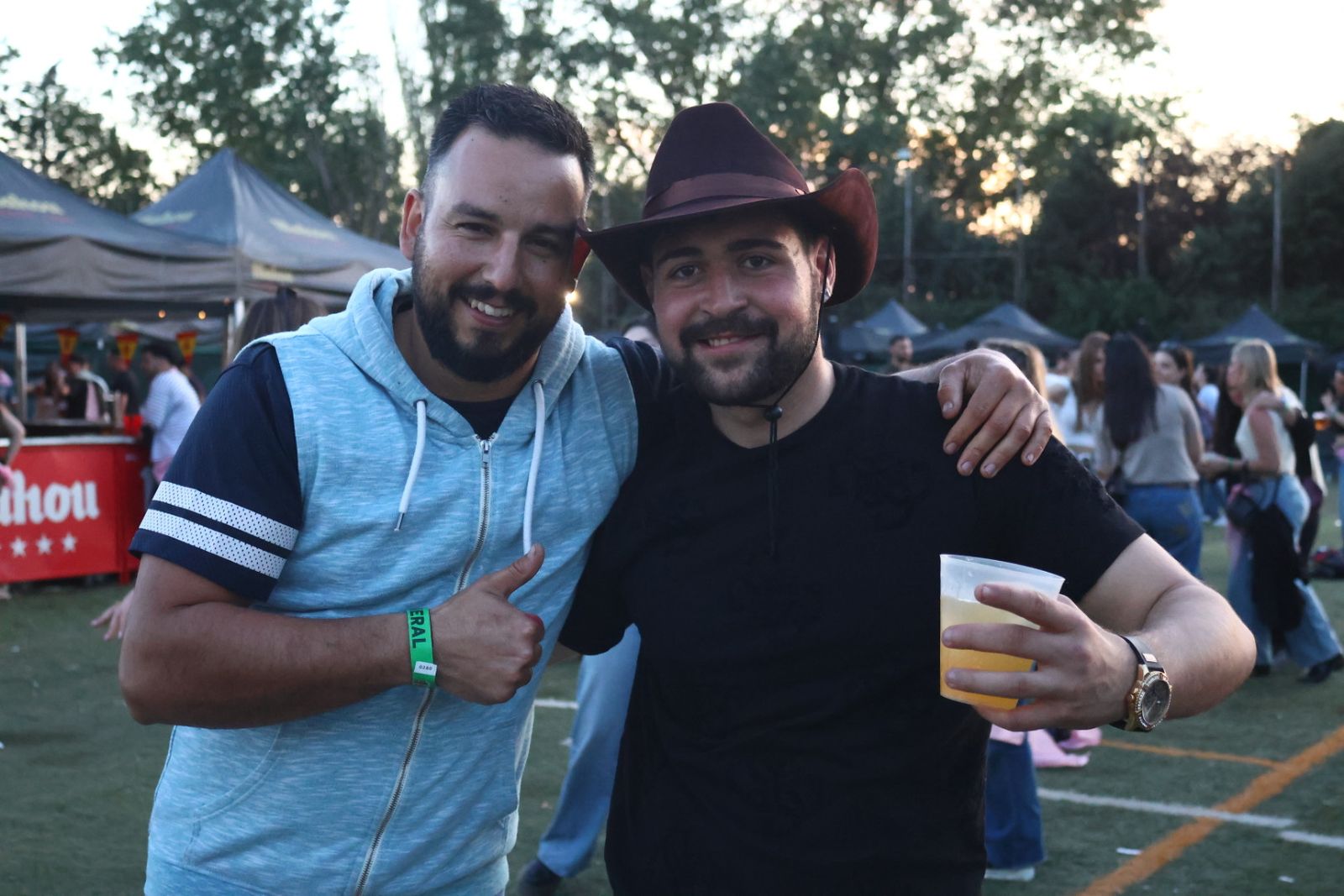 Salamanca de noche, sábado 18 de abril