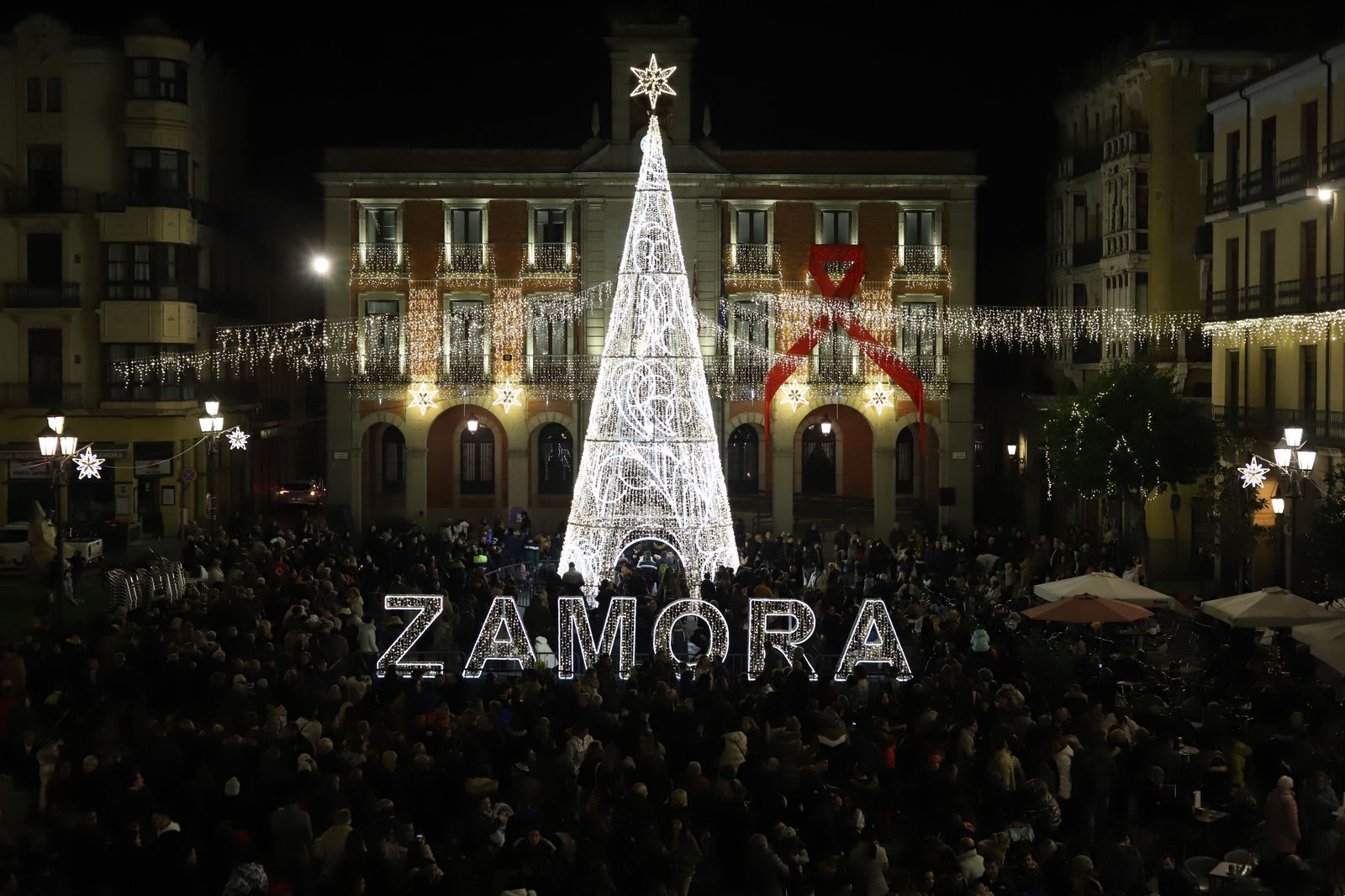 Encendido de las luces de Navidad del año pasado