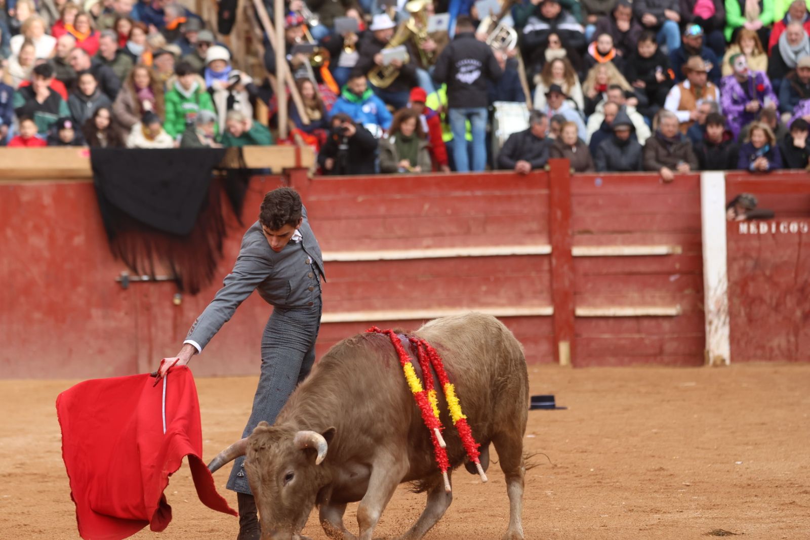 Novillada sin picadores del bolsín taurino y rejones en Ciudad Rodrigo