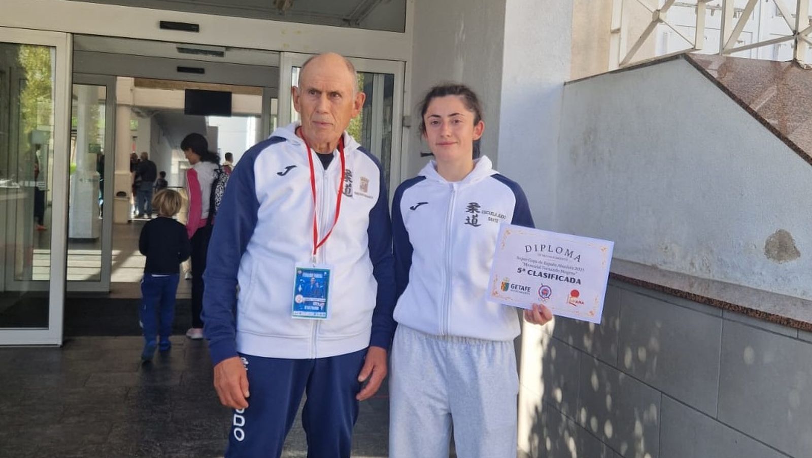 Carla Mateos y Vicente Zarza