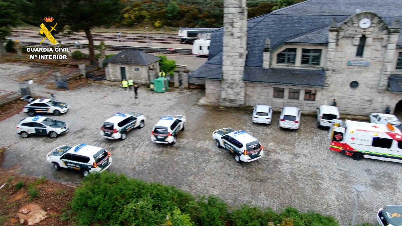 Simulacro de la Guardia Civil en Puebla de Sanabria 3