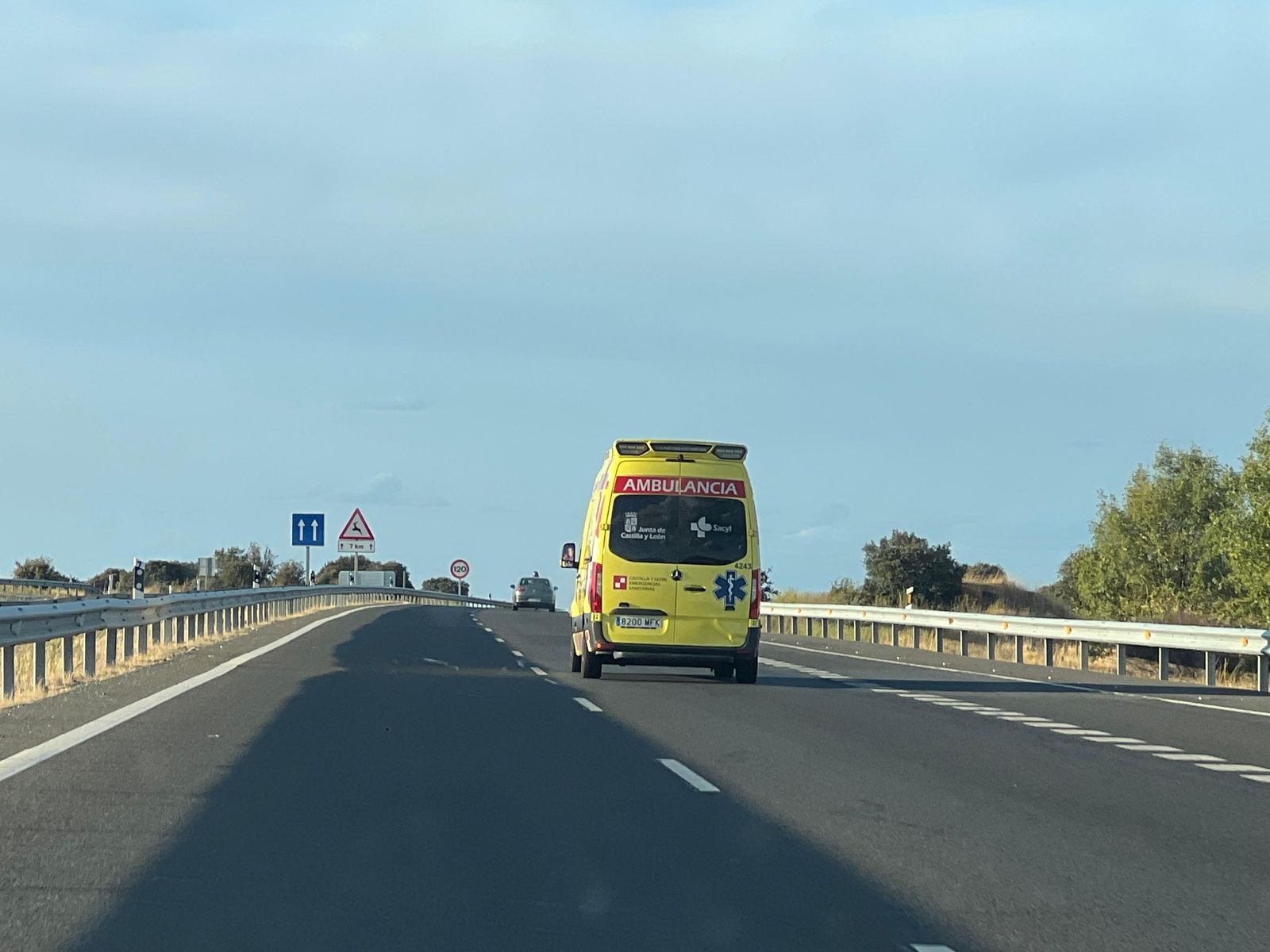 Ambulancia. Foto de archivo