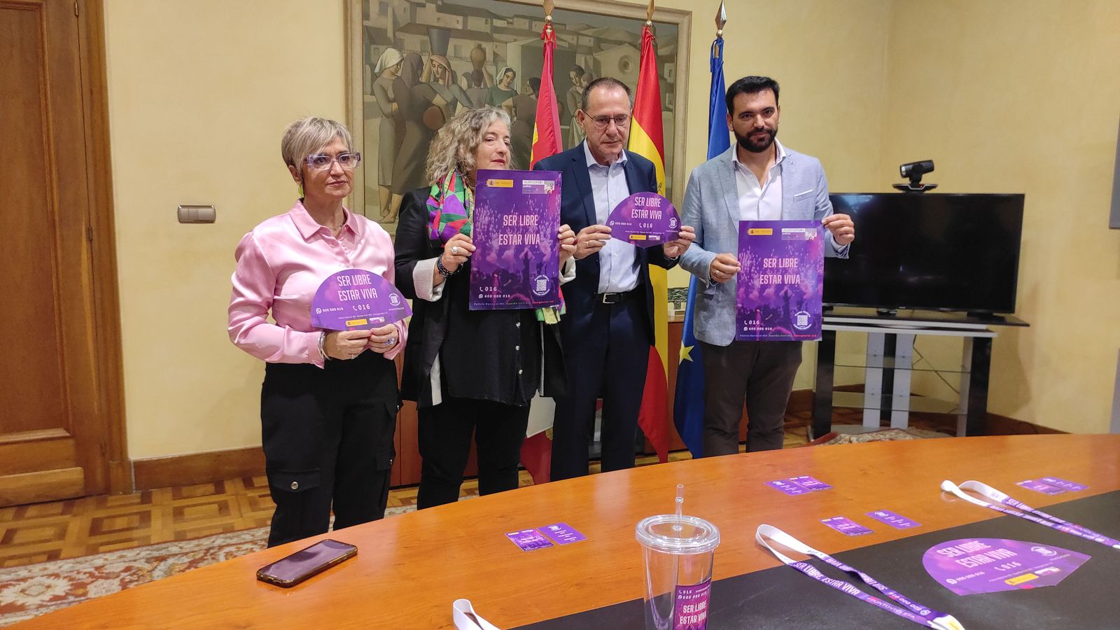 ‘Ser Libre. Estar Viva’, la campaña contra la violencia machista que estará presente en la Virgen de los Herreros.