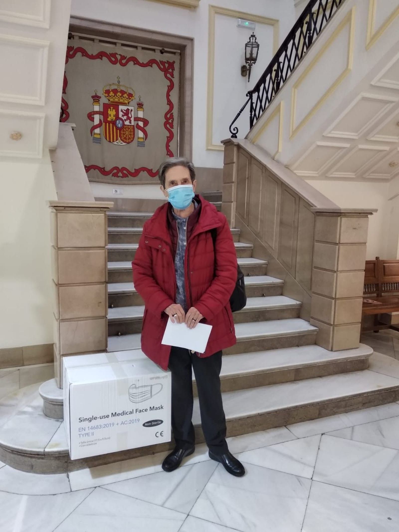 Reparto de mascarillas (2)