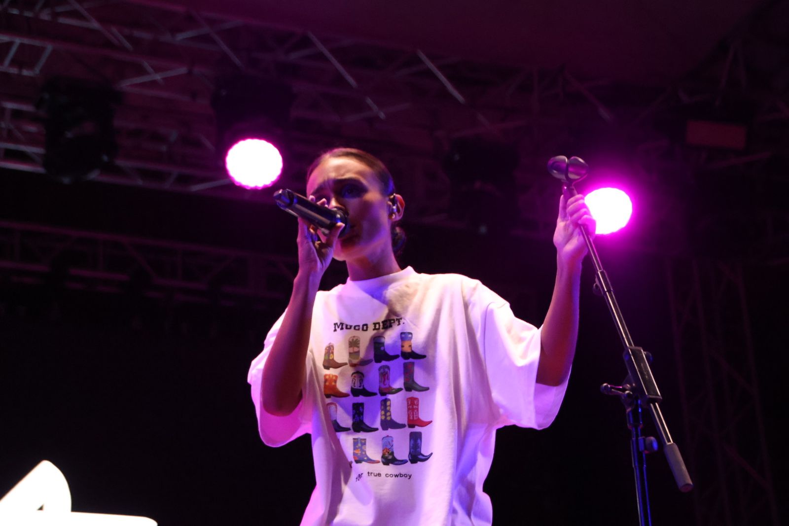 Concierto de Marta Santos en la Plaza Mayor 