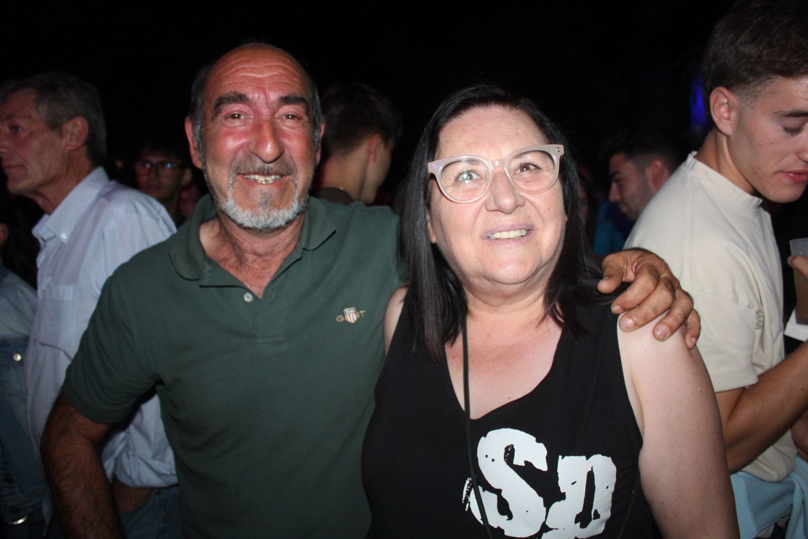 Salamanca de noche, sábado 23 de agosto