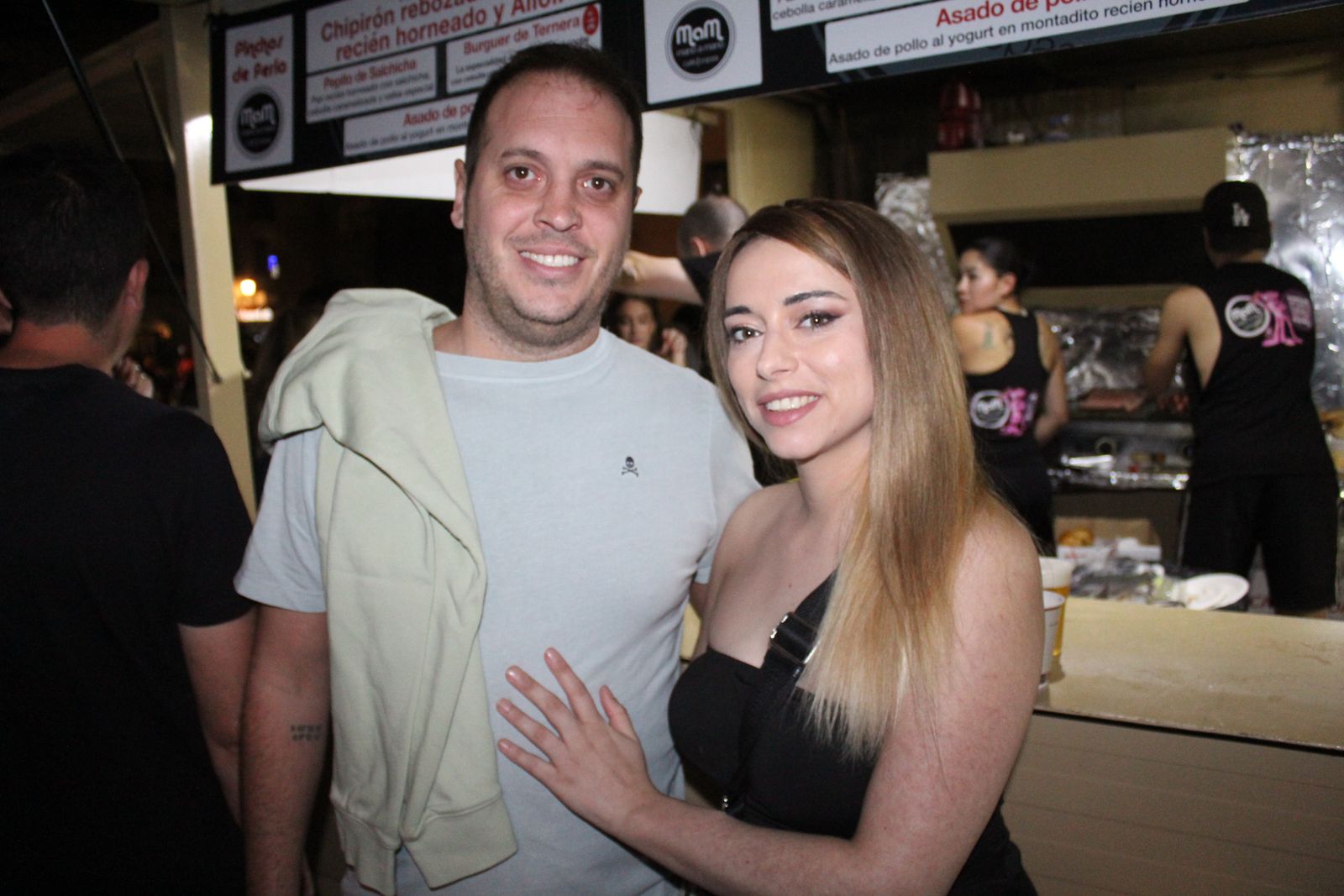 Ambiente en la Feria de Día en la tarde de este jueves