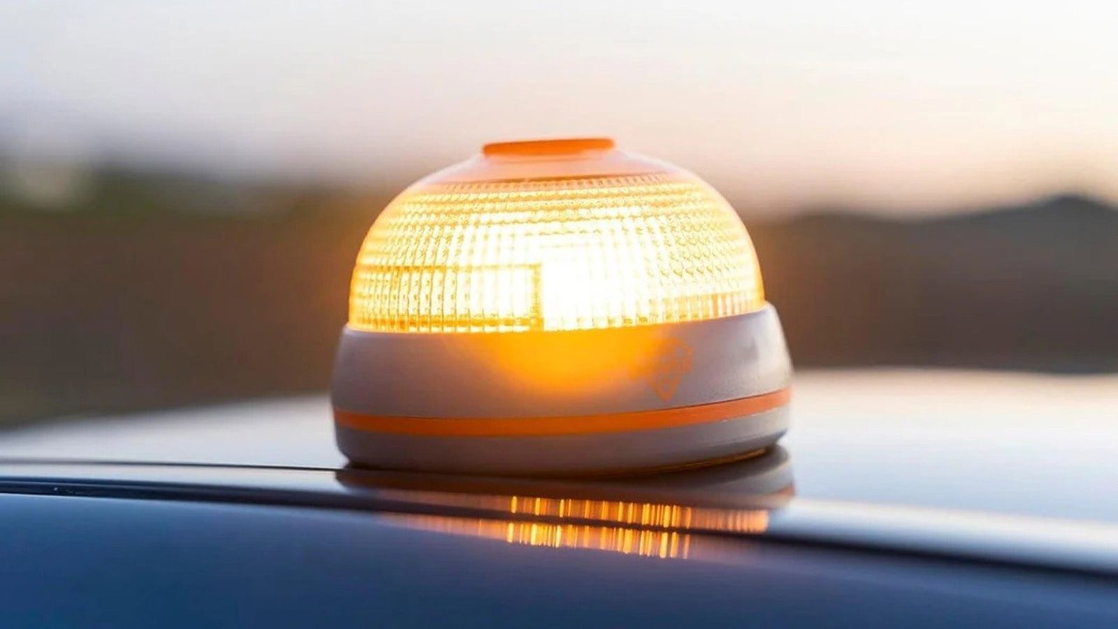 Una baliza V16. - GOBIERNO DE ARAGÓN