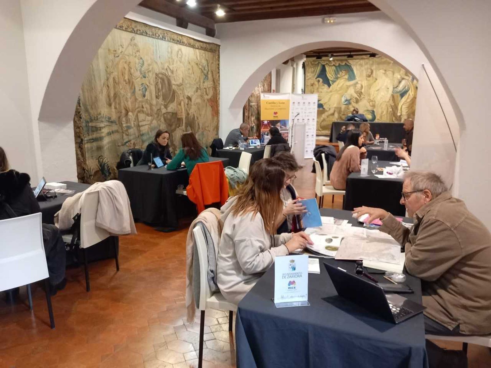 Imagen de la reunión mantenida en Segovia