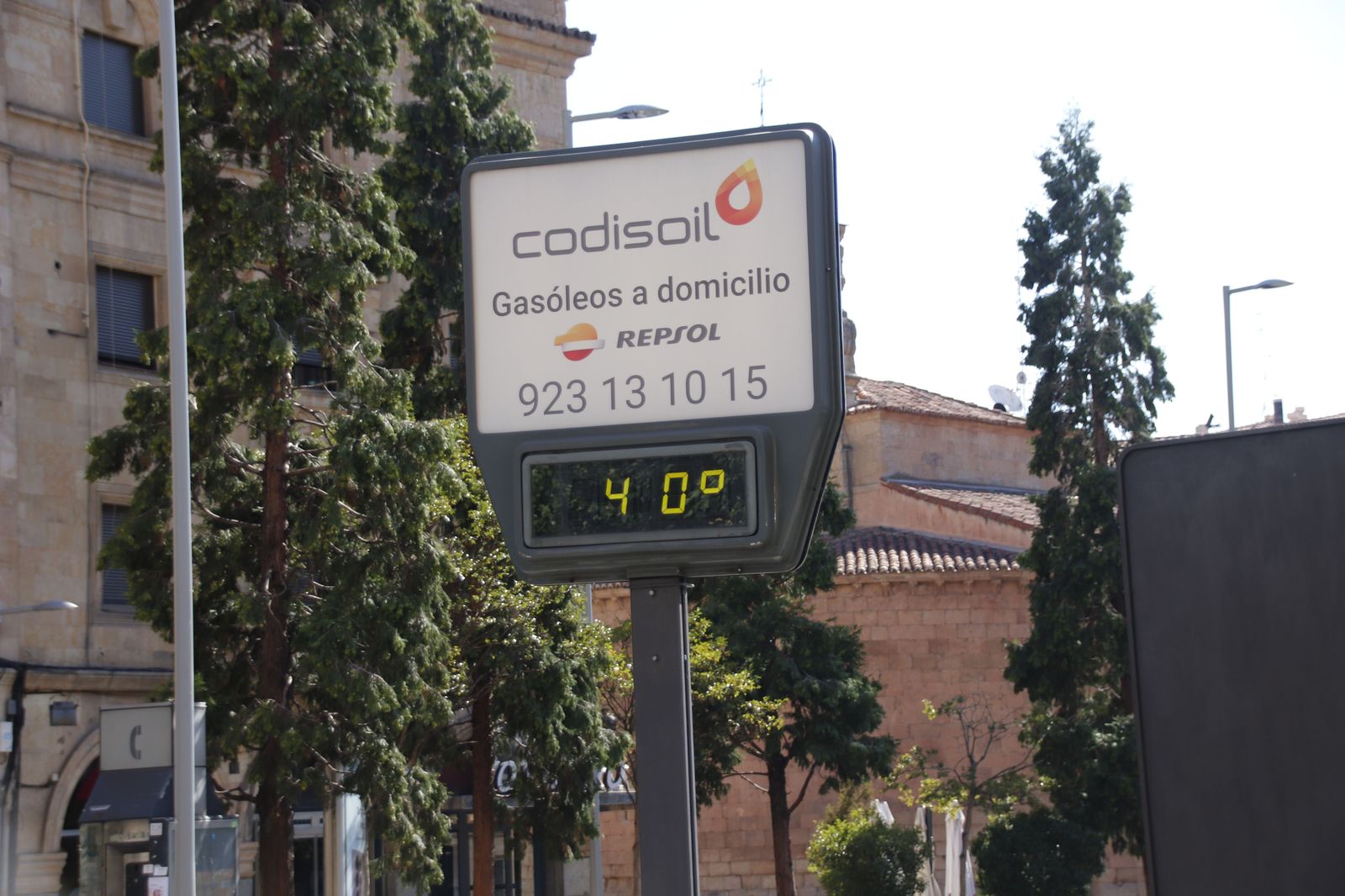 Calor, termómetro