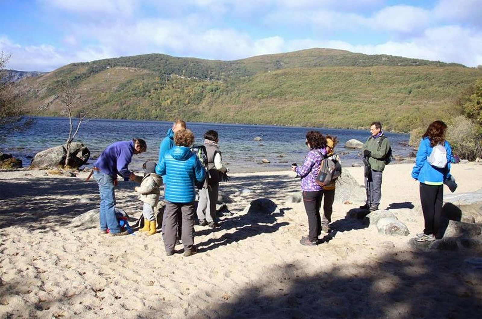 Recogida basura playa arenales vigo